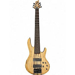 Used ESP LTD B206SM 6 String Natural Electric Bass Guitar