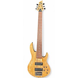 Used ESP LTD B206SM 6 String Spalted Maple Electric Bass Guitar