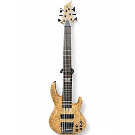 Used ESP LTD B206SM 6 String Spalted Maple Electric Bass Guitar