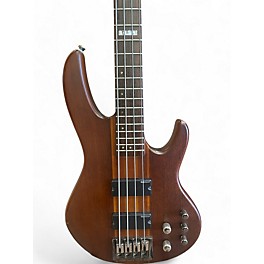 Used ESP LTD D-4 Walnut Electric Bass Guitar
