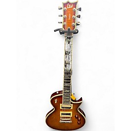 Used ESP LTD EC1000 Deluxe 2 Tone Sunburst Solid Body Electric Guitar