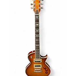 Used ESP LTD EC1000 Deluxe AMBER SUNBURST Solid Body Electric Guitar