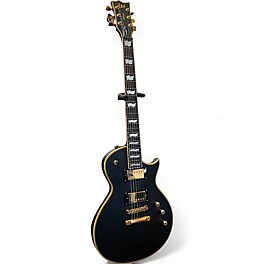 Used ESP LTD EC1000 Deluxe Black Solid Body Electric Guitar