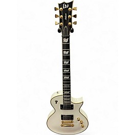 Used ESP LTD EC1000T CTM Alpine White Solid Body Electric Guitar