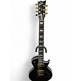 Used ESP LTD EC1007B Black Solid Body Electric Guitar