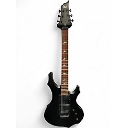 Used ESP LTD F200 Black Solid Body Electric Guitar