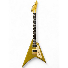 Used ESP LTD KH-V Gold Sparkle Solid Body Electric Guitar