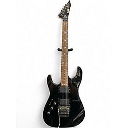 Used ESP LTD KM-202 KIRT HAMMETT SIGNATURE (LEFTY) BLACK Electric Guitar