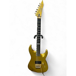 Used ESP LTD M1 CUSTOM '87 Metallic Gold Solid Body Electric Guitar
