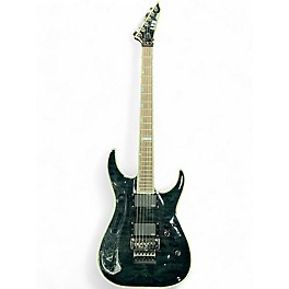 Used ESP LTD MH1000 Deluxe Black Solid Body Electric Guitar