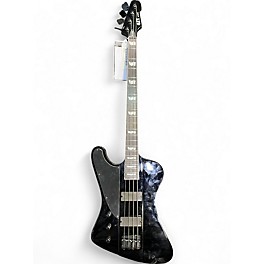 Used ESP LTD PHOENIX-1004 LEFT HANDED Black Electric Bass Guitar