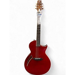 Used ESP LTD TL6 Wine Red Acoustic Electric Guitar