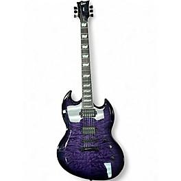 Used ESP LTD VIPER 1000 Trans Purple Solid Body Electric Guitar