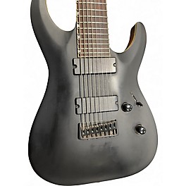 Used ESP Ltd h338 8 string Black Solid Body Electric Guitar