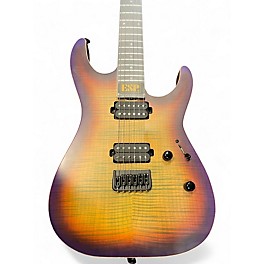 Used ESP USA M-II Lynch Burst Solid Body Electric Guitar
