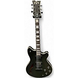 Used EVH SA-126 Black Hollow Body Electric Guitar