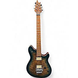 Used EVH WOLFGANG SPECIAL QM INDIGO BURST Solid Body Electric Guitar