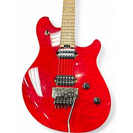 Used EVH Wolfgang Standard Crimson Red Trans Solid Body Electric Guitar