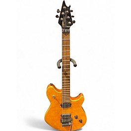 Used EVH Wolfgang Standard Quilted Maple Amber Solid Body Electric Guitar