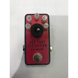 Used Used EX-GEAR Red Fury Distortion Effect Pedal