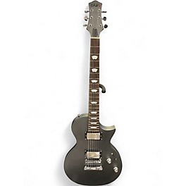 Used Eart EGLP-610 Satin Gunmetal Solid Body Electric Guitar