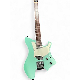 Used Eart GW2TP-SE Seafoam Green Solid Body Electric Guitar
