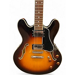 Used Eastman T386SB 2 Color Sunburst Hollow Body Electric Guitar