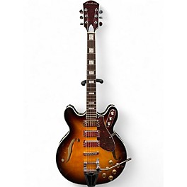 Used Eastwood AIRLINE H78 2 Color Sunburst Hollow Body Electric Guitar