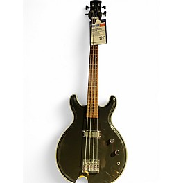 Used Eastwood Black Widow Black Electric Bass Guitar