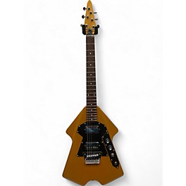 Used Eastwood Flyte HARVEST GOLD Solid Body Electric Guitar