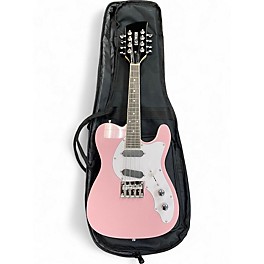 Used Eastwood Mandocaster Pink Mandolin