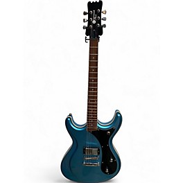 Used Eastwood Sidejack HB1 Pelham Blue Solid Body Electric Guitar