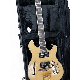 Used Eastwood TAPH Cream Hollow Body Electric Guitar