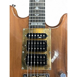 Used Eastwood Tiger Natural Solid Body Electric Guitar