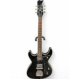 Used Eastwood sidejack standard  Black Solid Body Electric Guitar