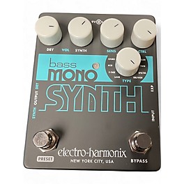 Used Electro-Harmonix Bass Mono Synth Bass Bass Effect Pedal