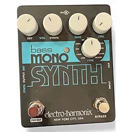 Used Electro-Harmonix Bass Mono Synth Bass Bass Effect Pedal