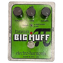 Used Electro-Harmonix Big Muff Bass Distortion Bass Effect Pedal