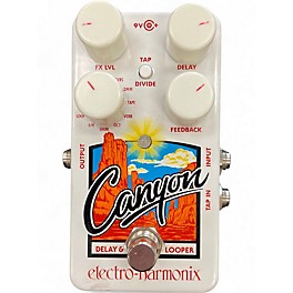Used Electro-Harmonix Canyon Delay and Looper Effect Pedal