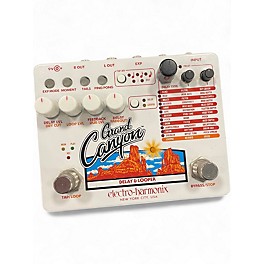Used Electro-Harmonix Grand Canyon Delay and Looper Effect Pedal