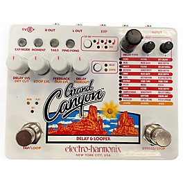 Used Electro-Harmonix Grand Canyon Delay and Looper Effect Pedal