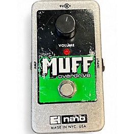 Used Electro-Harmonix Nano Muff Overdrive Effect Pedal