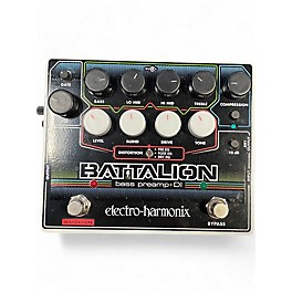 Used Electro-Harmonix battalion Bass Effect Pedal