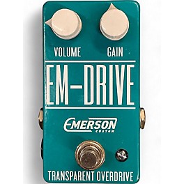 Used Emerson transparent overdrive Effect Pedal