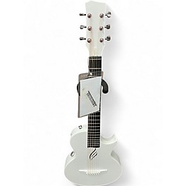 Used Enya Music NOVA Go SP1 Carbon Fiber White Acoustic Electric Guitar