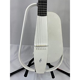 Used Used Enya NEXG White Acoustic Electric Guitar