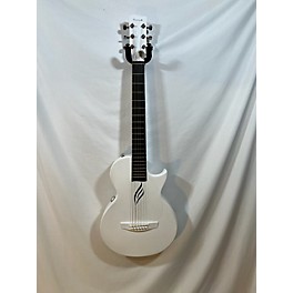 Used Used Enya Nova Go White Acoustic Electric Guitar
