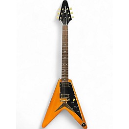 Used Epiphone 1958 Korina Flying V Natural Solid Body Electric Guitar