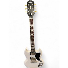 Used Epiphone 1961 Les Paul Sg Standard White Solid Body Electric Guitar