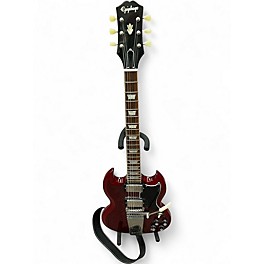 Used Epiphone 1964 SG Standard With Maestro Vibrola Reissue Cherry Red Solid Body Electric Guitar